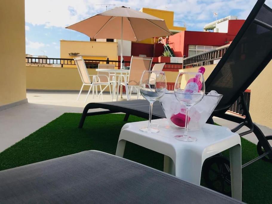 Estudio Con Amplia Terraza En Puerto De La Cruz Exterior photo